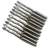 Foret spirale Apextech Apt-7 3/16 po pour cloisons sèches, en acier rapide M2, style pointe de fer à cheval, pour perçage et découpe