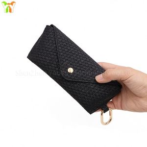 Estuche para Gafas con Diseño de Mimbre, Estuche Rígido para Gafas Estilo Boho, Funda para Gafas de Sol para Viajes y Playa - Product Image 3