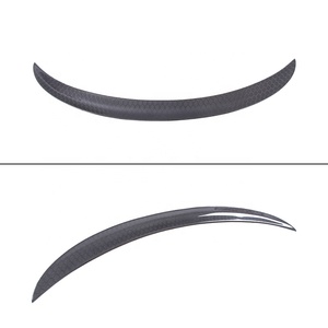 DGRCCS Serie 3 E90 4 Puertas/E90 M3 Estilo P, Alerón Trasero de Fibra de Carbono con Acabado Pulido y Pintura UV, con Cinta Adhesiva - Product Image 2