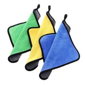 500gsm fibra 80% poliestere 20% fibra di poliammide all'ingrosso <span class=keywords><strong>30x30</strong></span> microfibra panno per la pulizia seggiolino auto dettaglio <span class=keywords><strong>asciugamano</strong></span> - Product Image 1