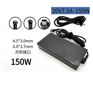 อะแดปเตอร์ชาร์จของแท้สำหรับ ASUS TUF FX95G FX95GT FX95D 7.5A 150W ADP-150CH B สำหรับ ASUS ROG Strix G15 <span class=keywords><strong>FX505DT</strong></span> 6.0*3.7มม. - Product Image 2