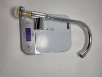 Robinet de cuisine moderne en acier inoxydable, monocommande, à poser sur le plan, pour eau froide, usage professionnel