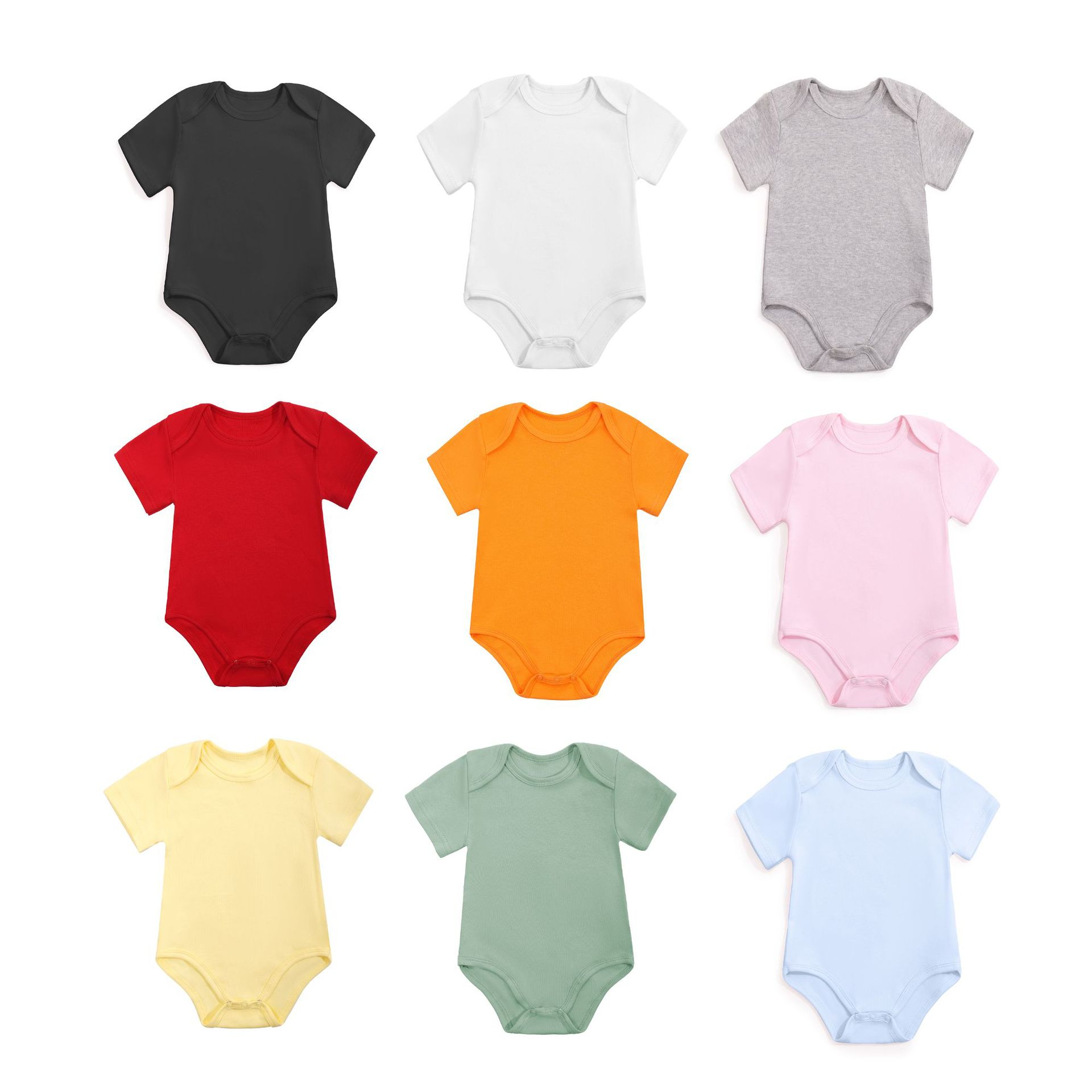 Adorable Comfort: Versatile wholesale plain cotton onesie For