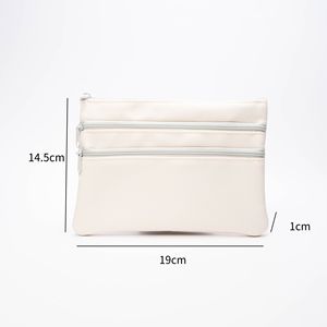 ISO BSCI Factory Customized Three-Layer Oxford Fabric Japan Style 3-Pocket Cosmetic Bag Zipper Closure Travel <b>Makeup</b> Storage - Product Image 2