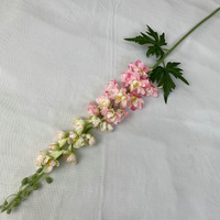 Nouvelles Fleurs Artificielles en Soie, Grandes Fleurs de Delphinium à Tige Unique, Jacinthe Bleue et Violette pour Arrangements de Mariage