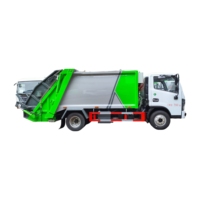 Camion à ordures à compression Euro 6 ISU ZU 5m³, camion compacteur de déchets conforme aux normes d'émission, vente directe d'usine