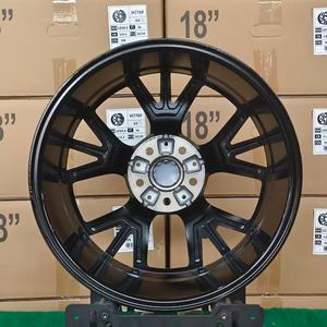 Ruedas Xinlin para F30 G30 G31 530E 540I <span class=keywords><strong>540E</strong></span>, Moldeadas por Flujo, Acabado Negro Mecanizado, 17 18 19 Pulgadas, 5X112 5X120, Escalonadas, para Autos de Pasajeros - Product Image 4