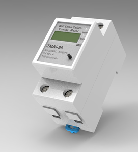 ZMAi-90 Tuya WiFi Smart Energy Meter monofase <span class=keywords><strong>5</strong></span>(60) un monitoraggio energetico prepagato e misuratore di consumo energetico - Product Image 4
