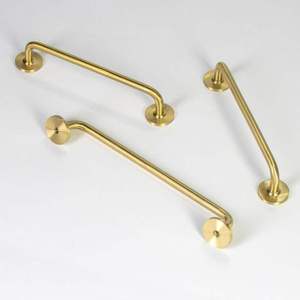 Perchero de Pared Ahorrador de Espacio, 84 cm, Perchero de Ropa de Tubo Industrial Retro, Perchero de Metal Resistente - Product Image 6