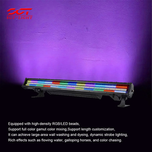 Barre lumineuse LED SGT étanche IP65, 672 LED RGB, 112 LED blanches, projecteur mural à pixels, lumière stroboscopique DMX512 pour DJ et clubs - Product Image 5