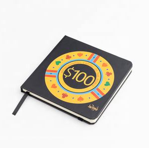 Taccuino con <span class=keywords><strong>Copertina</strong></span> <span class=keywords><strong>Rigida</strong></span> Souvenir Multicolore Personalizzato con Design di Las Vegas sulla <span class=keywords><strong>Copertina</strong></span> - Product Image 4