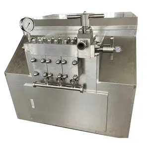 Máquina de esterilización Uht para leche, homogeneizador de alta presión