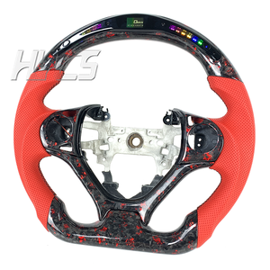 Accesorios Interiores de Coche Volante de Fibra de Carbono con LED para Honda Civic 9.ª Generación X <span class=keywords><strong>RV</strong></span> CRV U <span class=keywords><strong>RV</strong></span> 2010 -2015 - Product Image 4