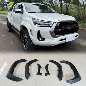हिलक्स रेवो 2016 + पिकअप बॉडी किट सजावट के लिए प्लास्टिक कार फेंडर फ्लेयर्स - Product Image 3