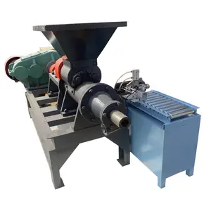 Macchina automatica per la produzione di bricchette con barra a bastone per barbecue a carbone con taglierina CNC