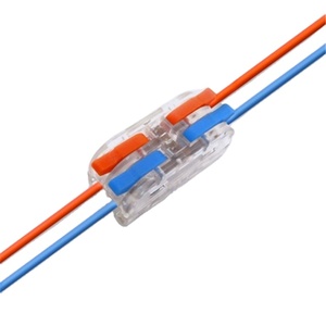 Tùy Chỉnh Mini Đòn Bẩy Các Loại Hạt 2 Trong 2 Trong Suốt Điện Nhanh Chóng Dây Khối Thiết Bị Đầu Cuối Kết Nối Đẩy Trong Thiết Bị Đầu Cuối - Product Image 4