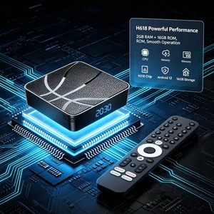 <span class=keywords><strong>TV</strong></span> <span class=keywords><strong>Box</strong></span> H618 con Android 12, 2GB de RAM, 16GB de ROM, <span class=keywords><strong>6K</strong></span> <span class=keywords><strong>Ultra</strong></span> <span class=keywords><strong>HD</strong></span>, WiFi de Doble Banda 2.4G 5G, Reproductor Multimedia Inteligente - Product Image 3