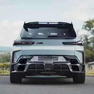 Kit carrosserie en fibre de carbone pour <span class=keywords><strong>BMW</strong></span> XM MSY, diffuseur avant, spoiler, capot, passage de roue, kit large carrosserie XM, pare-chocs, pièces automobiles - Product Image 5