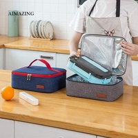 Boîte à lunch petit sac à lunch isolé boîtes à lunch thermiques seau à lunch pour adultes petits contenants alimentaires sacs isothermes portables sac à bandoulière