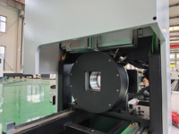 Machine de découpe laser à fibre 2000W 3m pour tubes ronds en acier au carbone et acier inoxydable, découpe CNC haute vitesse de tubes carrés