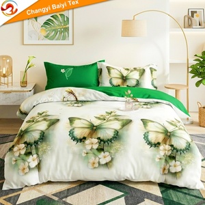 Prix direct usine – Ensemble <span class=keywords><strong>de</strong></span> literie <span class=keywords><strong>de</strong></span> luxe King Size, motif personnalisé, vente en gros <span class=keywords><strong>de</strong></span> housses <span class=keywords><strong>de</strong></span> <span class=keywords><strong>couette</strong></span> Queen Size - Product Image 2
