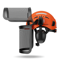 Casque de sécurité DEKE personnalisé avec protège-oreilles et visière, casque de protection pour tronçonneuse, personnalité