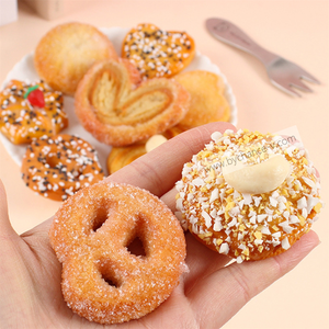 Ensemble d'accessoires de pâtisserie réalistes, desserts de boulangerie artificiels <span class=keywords><strong>pour</strong></span> centre de table de fête, scène de <span class=keywords><strong>théâtre</strong></span> et vitrine - Product Image 5