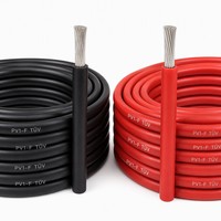 Cable Solar Fotovoltaico PV1-F de Cobre Estañado XLPO 4mm² 6mm² 10mm² 1kV DC Monopolar TUV EN 50618 CE