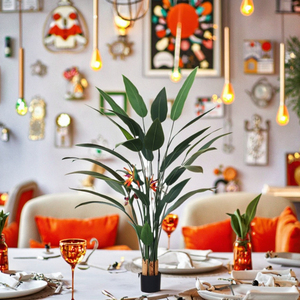 Albero Artificiale di Pappagallo d'India in Plastica, Alta Simulazione, Sempreverde, Ecologico, Durevole, <span class=keywords><strong>per</strong></span> Natale, Pasqua, Capodanno, Decorazione Interna - Product Image 5