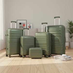 Fabricant <span class=keywords><strong>de</strong></span> valises à roulettes universelles en PP, ensemble <span class=keywords><strong>de</strong></span> 5 pièces, avec serrure à combinaison, bagage à main - Product Image 1