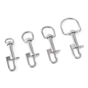 Ganci a Occhio in Acciaio Inox di Grado Marino, Nuovi Moschettoni Girevoli per Ancora, Corda, Guinzaglio per Cani - Product Image 1