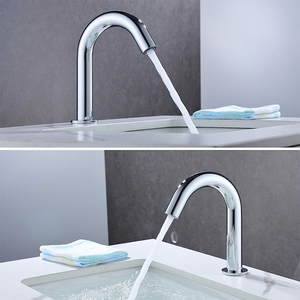 <span class=keywords><strong>Robinet</strong></span> <span class=keywords><strong>de</strong></span> <span class=keywords><strong>robinet</strong></span> d'eau à capteur infrarouge à <span class=keywords><strong>col</strong></span> <span class=keywords><strong>de</strong></span> <span class=keywords><strong>cygne</strong></span> noir automatique à économie d'eau <span class=keywords><strong>pour</strong></span> évier <span class=keywords><strong>de</strong></span> lavabo - Product Image 5