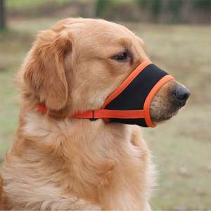 Máscara para Perro, Malla Transpirable 100% Algodón, Bozal Educativo para Evitar Ladridos, Prevención de Comidas <span class=keywords><strong>Erróneas</strong></span>, Seguridad, No Tóxico - Product Image 5