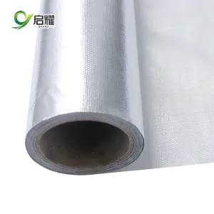 Aluminum Foil Fiberglass Fabric Manufacturers Aluminum Foil Coated Cloth Laminated Roll