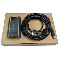 Cable de Programación USB PPI MPI para PLC Siemens S7-200/300/400, Adaptador 6ES7972-0CB2-0XA0, Compatible con WIN7/XP/VISTA 80V