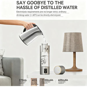 جهاز توليد ماء غني بالهيدروجين منخفض التردد بتقنية PEM بتركيز 2000 و4000 جزء في البليون مع دعم OEM وODM - Product Image 4