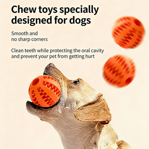 Vente directe usine – Jouet interactif pour <span class=keywords><strong>chien</strong></span> en TPR de 5 cm, résistant aux morsures, écologique, pour le nettoyage dentaire, en forme de pastèque, avec fonction d'administration de nourriture - Product Image 2