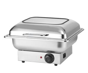 Gran oferta, platos de Cheffing rectangulares pequeños de acero inoxidable de lujo, comida de buffet caliente - Product Image 1