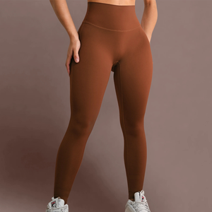 Ensemble de vêtements de sport respirant avec logo personnalisé, soutien-gorge de sport, leggings de yoga, tenue de fitness active - Product Image 2