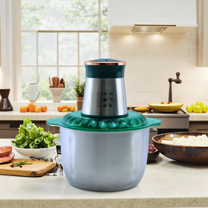 5L électrique en acier inoxydable robot culinaire maison cuisine hachoir à viande légume Restaurant cuivre plastique verre aluminium <span class=keywords><strong>6L</strong></span> - Product Image 5