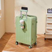 Bagages Sac Avion Trolley Case Smart Hardside Valise Voyage En Aluminium Cadre Sacs Roues Valise Ensembles