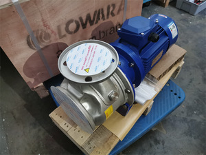 SHS OEM Personalizable Etapa única 5HP/2kw Bomba eléctrica <span class=keywords><strong>Lowara</strong></span> IE3 Motor AISI316 Bomba centrífuga horizontal de acero inoxidable - Product Image 4