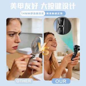 Best-seller transfrontalier : Ventilateur rafraîchissant portable à nano-brume – Longue autonomie, appareil de refroidissement extérieur portable, indispensable sur le bureau - Product Image 3