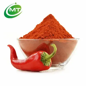 Pó de pimenta orgânico de tempero temperado natural puro, com sabor forte para receita e padaria