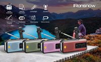 Hete Aanbieding Handaangedreven Zonne-energie Noodradio's met 3 LED Zaklampen 2000mah Powerbank Smartphone Oplader