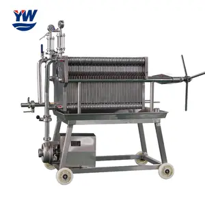 Multi Layer Stainless Steel Filter Press for Beverage, Wine, Oil SS304 SS316L Plate and Frame Filter Press With Cheap Price