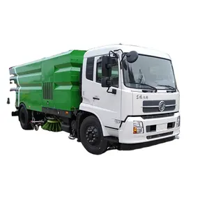 18 tons China Vacuum Street Sweeper and Street Cleaning High Pressure Road Sweeping Truck