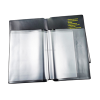 Cubierta Personalizada para Documentos de Vehículo de PVC con Logotipo, Organizador de Papel para Auto, Carpeta de Plástico para Archivos, para Personalizar con la Marca