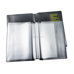 Organisateur de documents de voiture en PVC avec LOGO personnalisé Couverture de document d'immatriculation de véhicule Classeur en plastique Papier pour document - Product Image 6