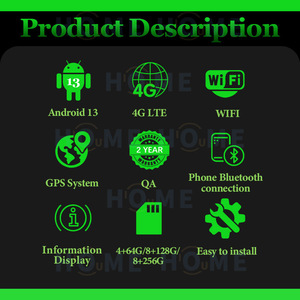 Radio de coche Android 13 para Land Rover Range Rover Vogue 2013-2018 CarAuto inalámbrico Carplay navegación automática reproductor Multimedia GPS - Product Image 4